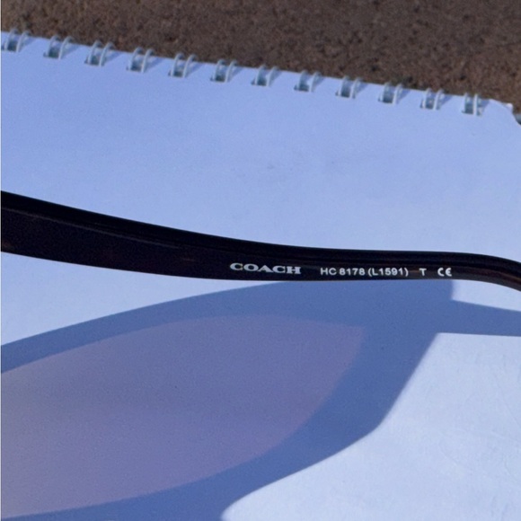 New Coach HC8178 Dark Tortoise Sunglasses - Picture 7 of 10